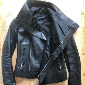 Rick Owen Leather Jacket